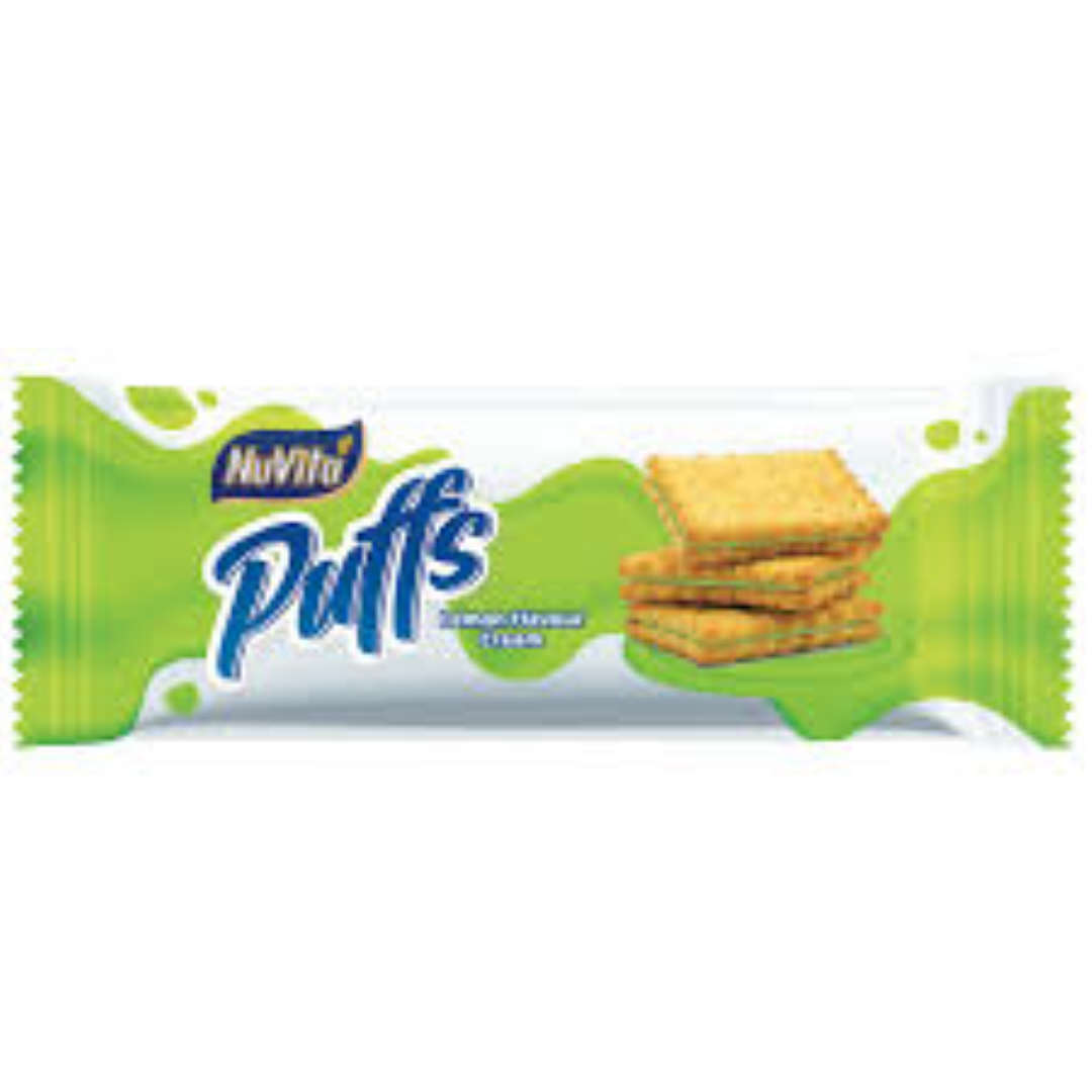 NUVITA LEMON CREAM PUFFS 50G